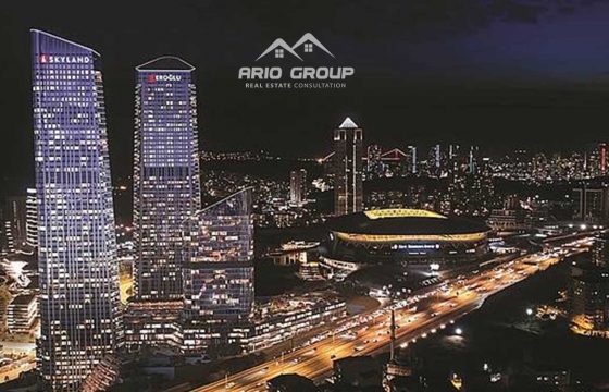 Deluxe residential project Ario-052 in Maslak Istanbul