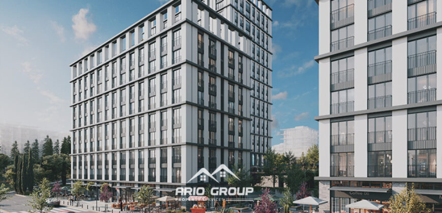 A project in the new financial center Ario-339, an Umraniye area of Istanbul